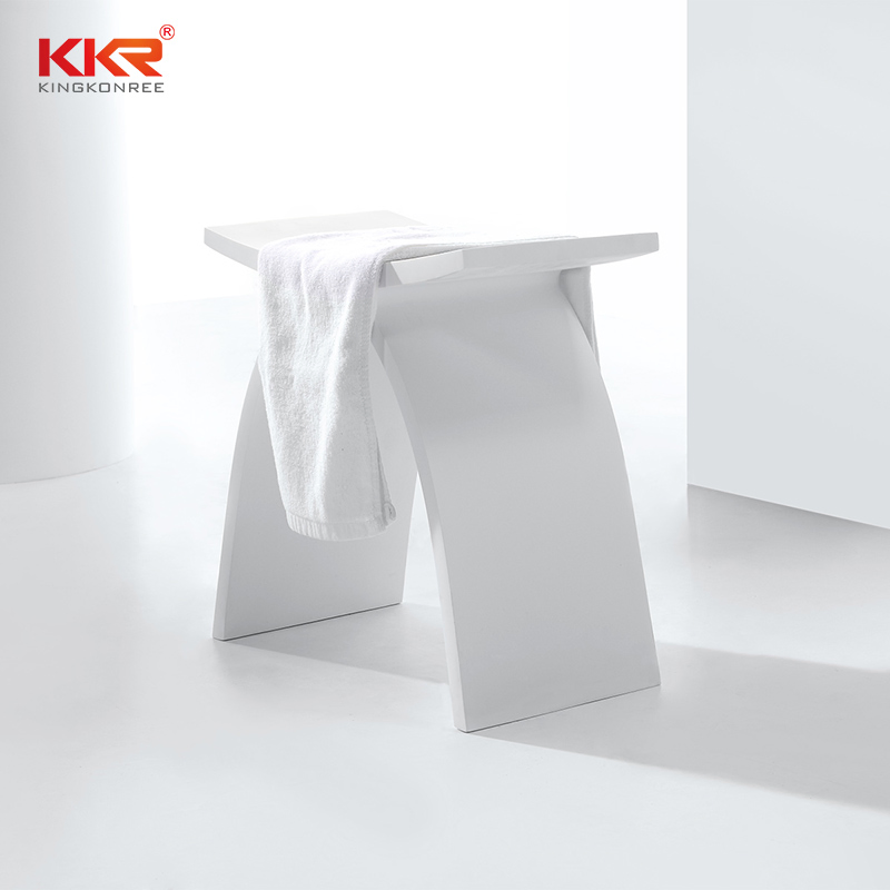 Табурет для ванной из искусственного камня Solid Surface