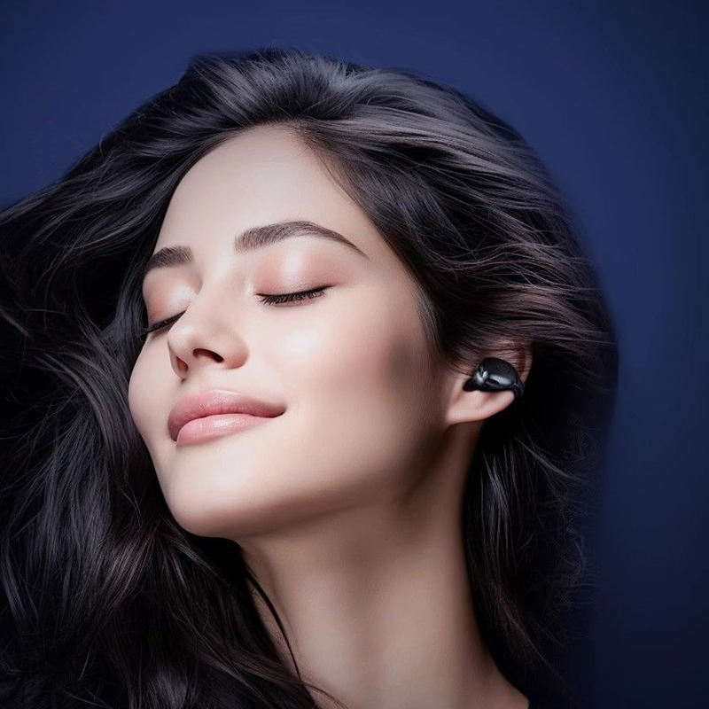 High Quality Intelligent Noise Cancelling Fingerprint Touch Control Earbuds Bluetooth Earphone