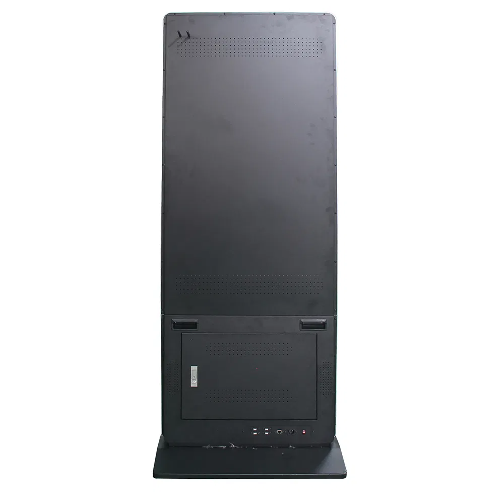 Сенсорный рекламный киоск 65 дюймов с напольной стойкой