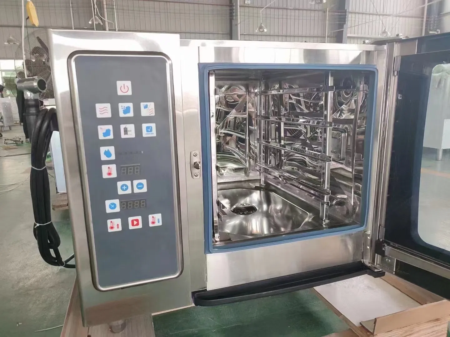 Commercial Kitchen Bakery Electric Convection Steam Oven