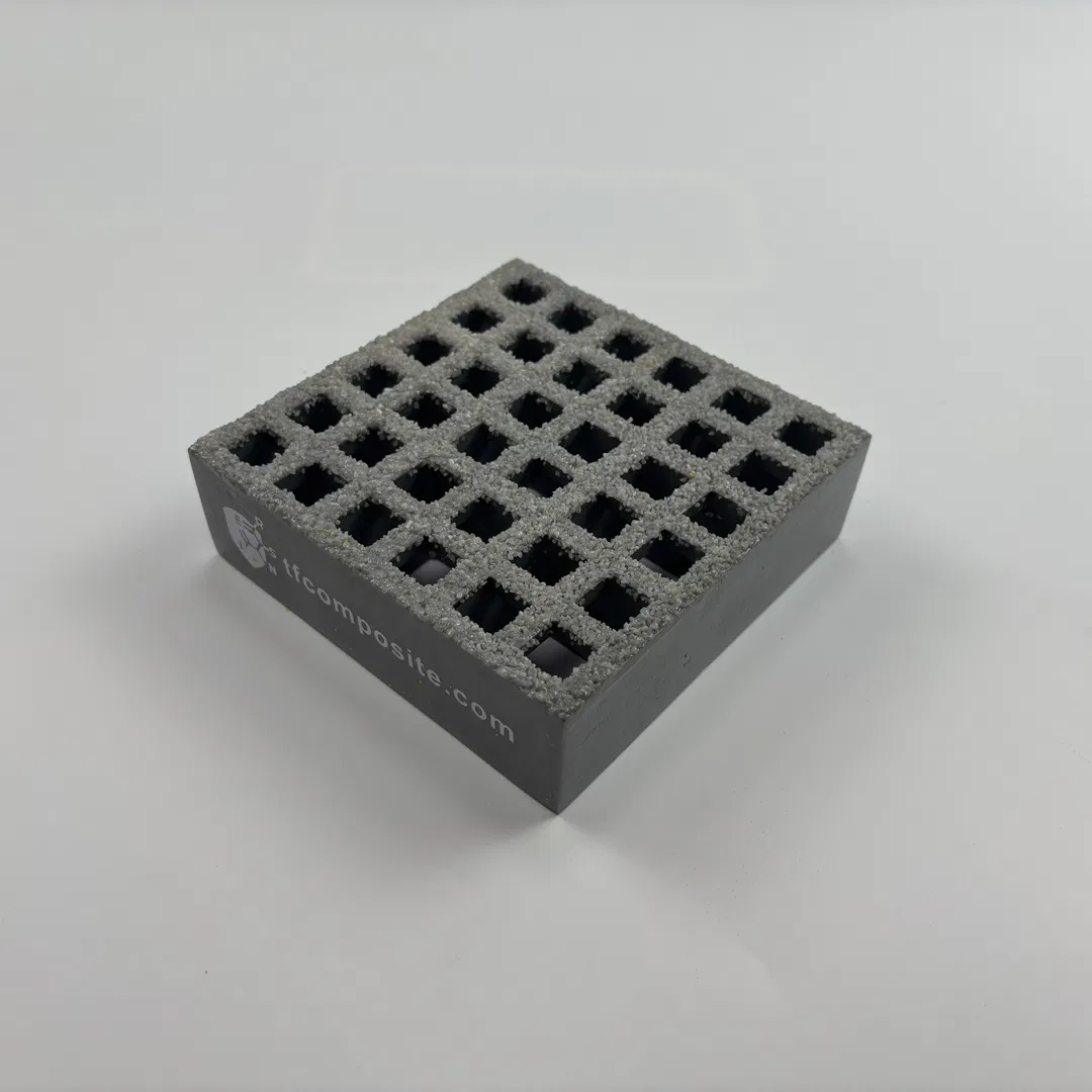 Heavy Duty Fiberglass Moulded Grating Slip Resistant Surface UV Protection Corrosion Resistance Marine Chemical Industries Durable Long Lasting