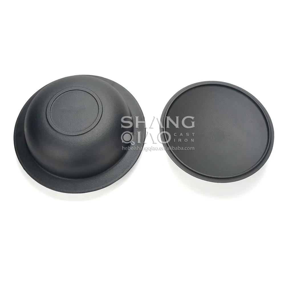 Корейский чугунный казан Gamasot 22 см с крышкой