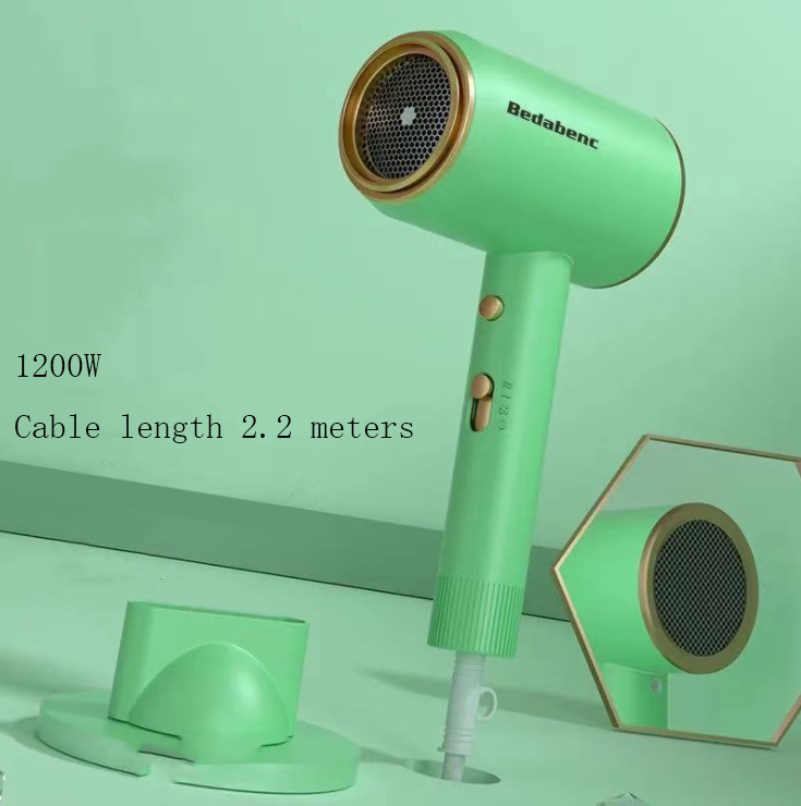 Foldable Portable Hair Dryer Household Dormitory High-Power Hot and Cold Air Multi-Speed Hair Dryer