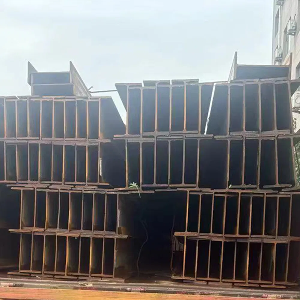 Standard Sizes Universal H Beam Sizes Steel Bridge Construction A36 A992 A572 Hot Rolled Steel Iron H Beam W6X7 Steel H Beam