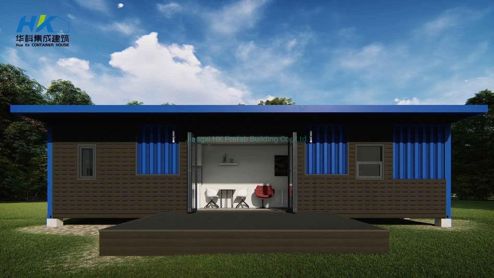 Customization Cladding Modular Prefabricated Tiny Container House Home Hotel