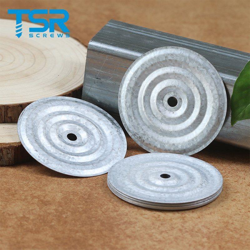 2" Barbed Round Hook Plate Roofing Plates for Tpo/PVC Waterproofing Membrane