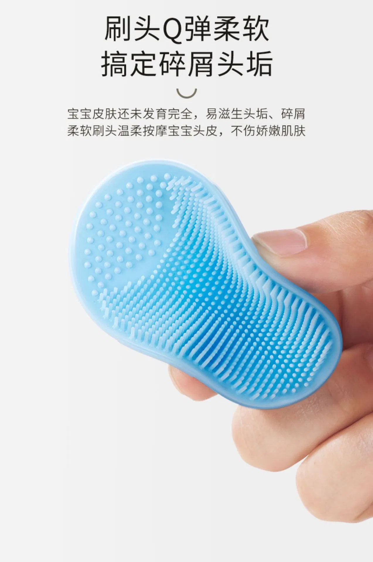 Compact Silicone Facial Cleansing Brush for Deep Cleaning