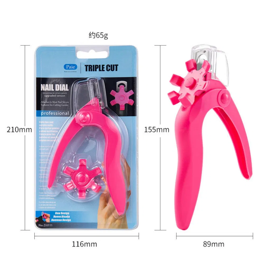 Cross-Border Hot Nail Tools French Multi-Functional Multi-Color Adjustable One-Line Clippers