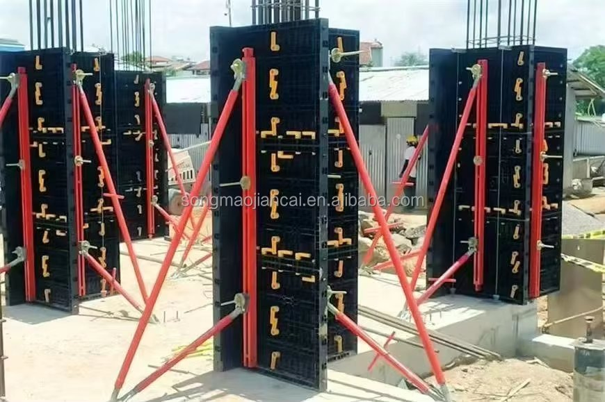 Songmao Lightweight Plastic Construction Formwork for Concrete Slab Wall Column Board Panel
