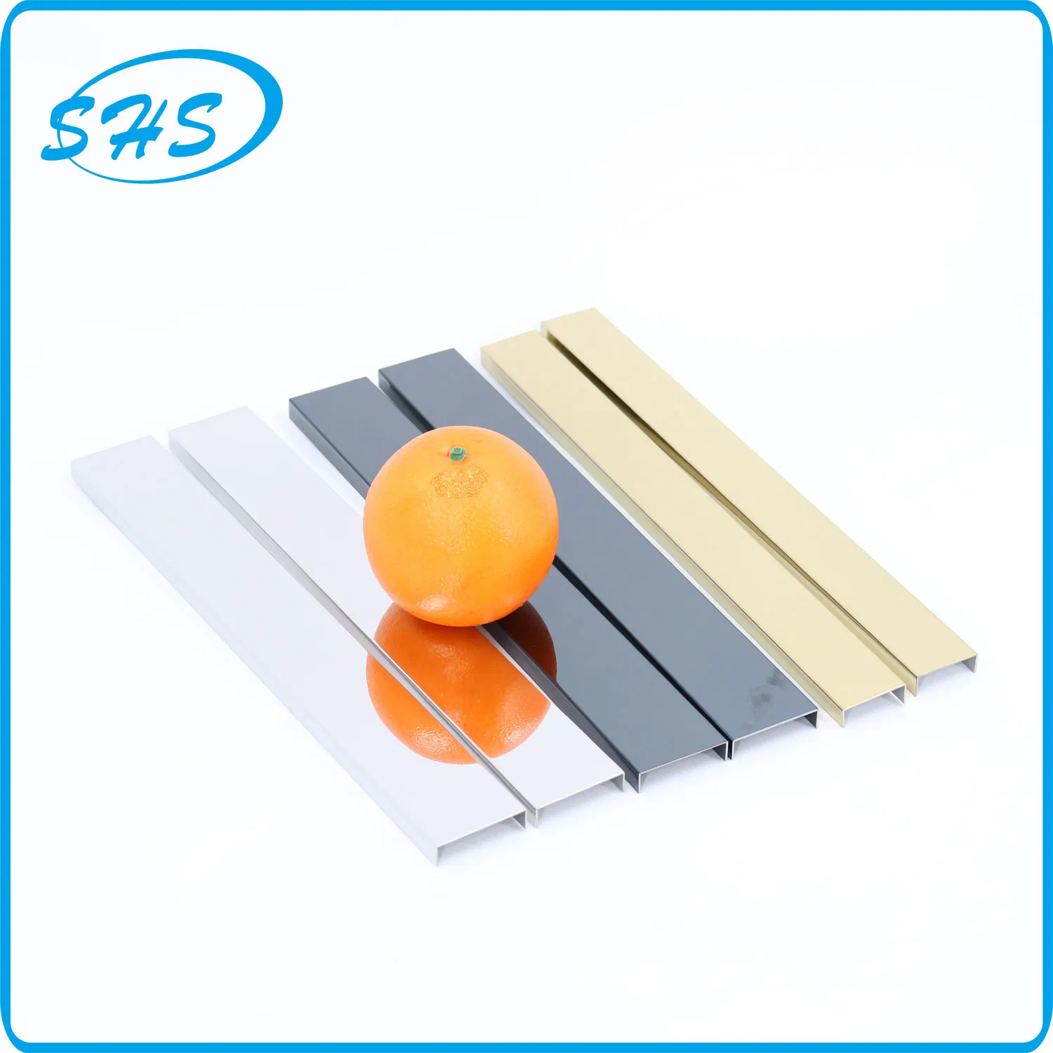 Premium Stainless Steel U-Shape Profile with Ti-Black Rose Finish