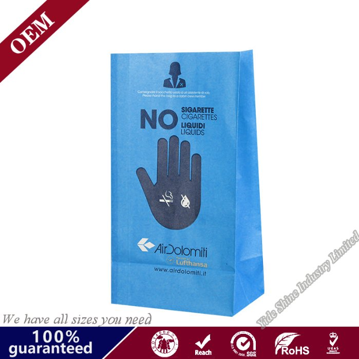 Disposable Custom High-Quality Travel Vomit Airsickness Bag