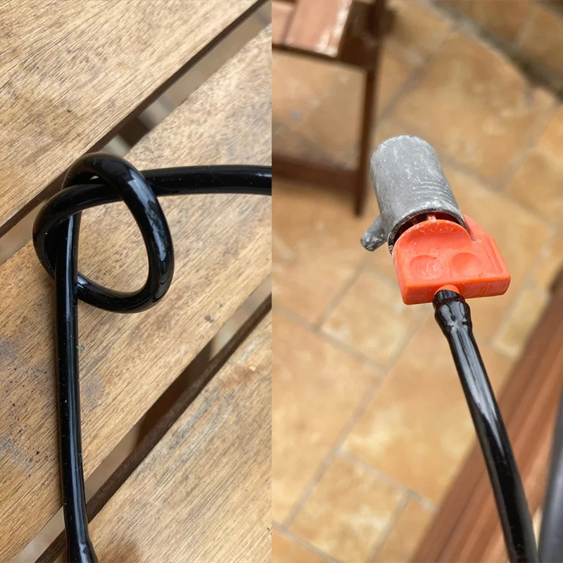 5-15m Watering Hose 3/5mm Drip Pipe 1/8" PVC Hose Micro Drip Irrigation Tube for Plants Sprinkler Pipe Garden Irrigation System