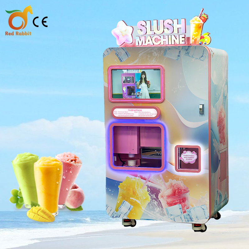Red Rabbit Factory Price Slush Vending Machine High Quality Prompt Delivery Smoothie Machine Commercial Slushie Machine Frozen Drink