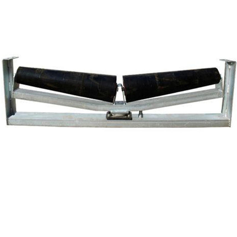 Free Sample Rubber Belt Carry Idler Self Align Tapered Conveyor Rollers