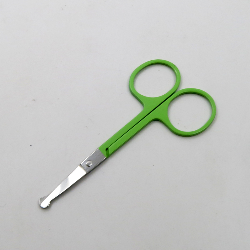 Stainless Steel Eyebrow Hair Trimming Colorful Beauty Makeup Nail Scissors Facial Trimming Tweezer Makeup Scissors Tool