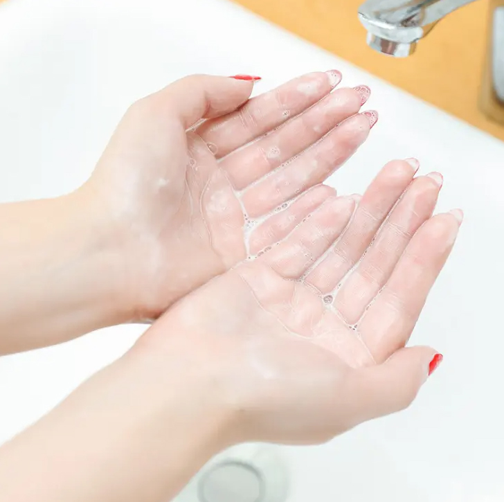 Online Wholesale in Stock Washing Hand Antibacterial Bath Dissolving Foam Dry Sheet Cute Luxury Travel Water Soluble Chamomile Travel Disposable Paper Soap