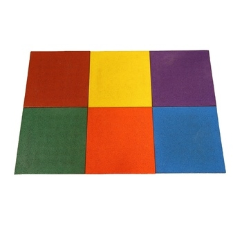 China Factory Direct EPDM Rubber Tiles Playground Safety Flooring