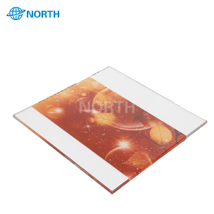 Building Interior Decorative Pattern Silk Screen Printed Glass