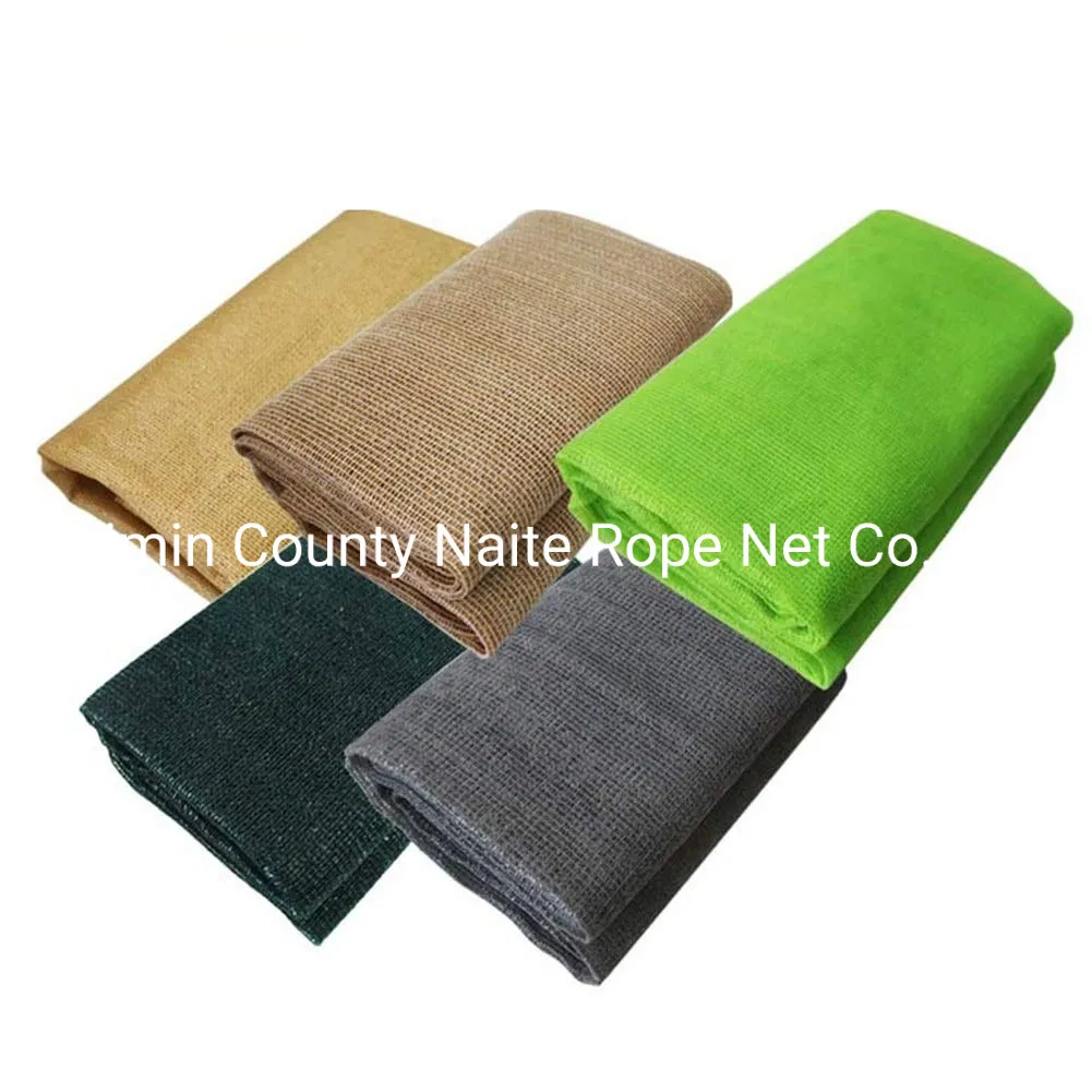 70% 180GSM HDPE UV Knitted Shade Cloth Safety Shade Net