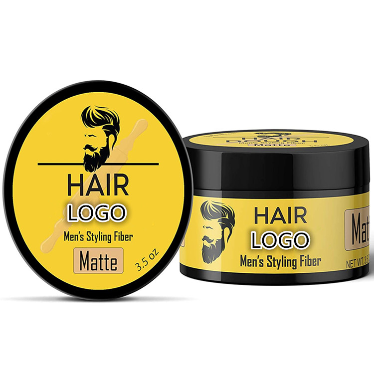 Private Label Styling Clay for Men Matte Finish Molding Hair Wax