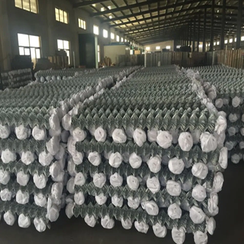 Farm Field Galvanized Chain Link Diamond Outdoor Steel Wire Mesh Metal Fencing