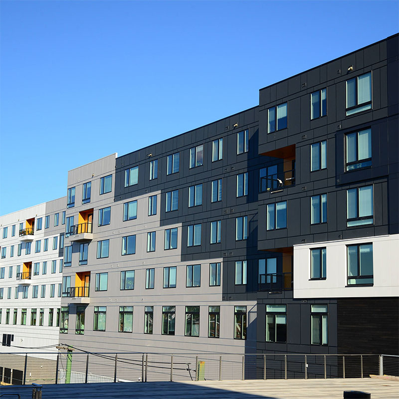 Factory Price Exterior Curtain Wall Fiber Cement Board Curtain Wall