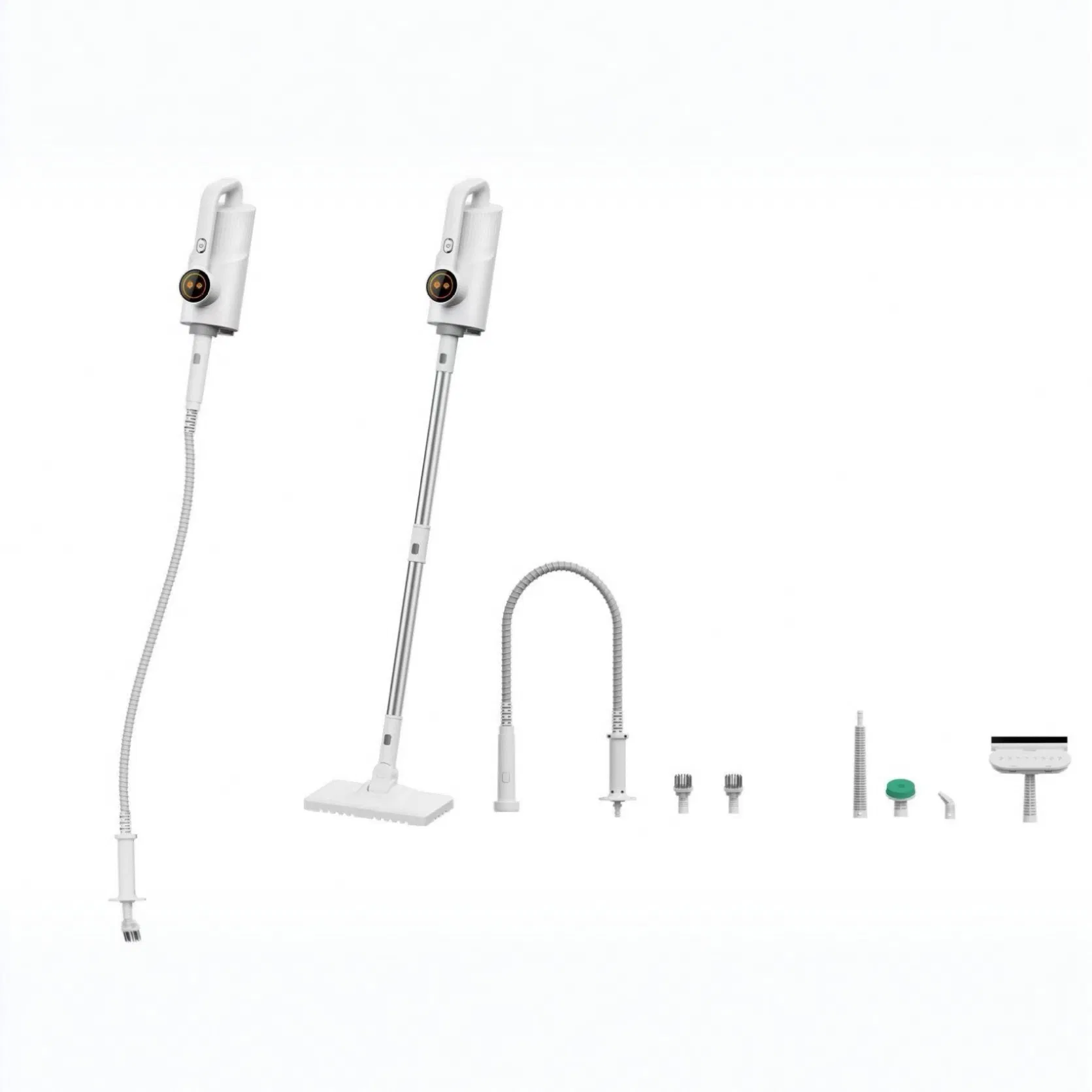GS CE RoHS FCC Certificates Passed LED Panel Display Fast Heating Portable Steam Mop