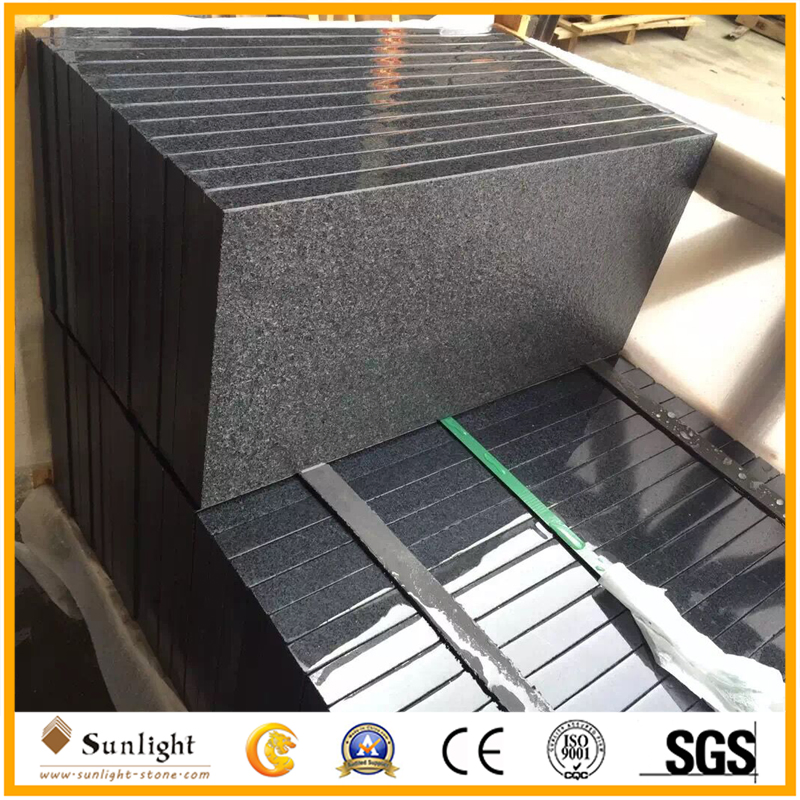 Natural G654 Dark Grey Granite Stone Kerbstones for Garden/Driveway