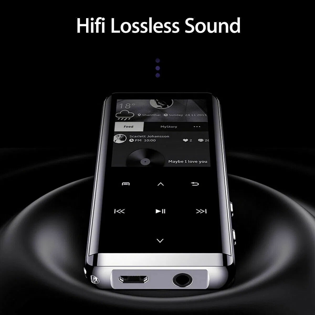 Умный MP4-плеер с Bluetooth и функцией диктофона