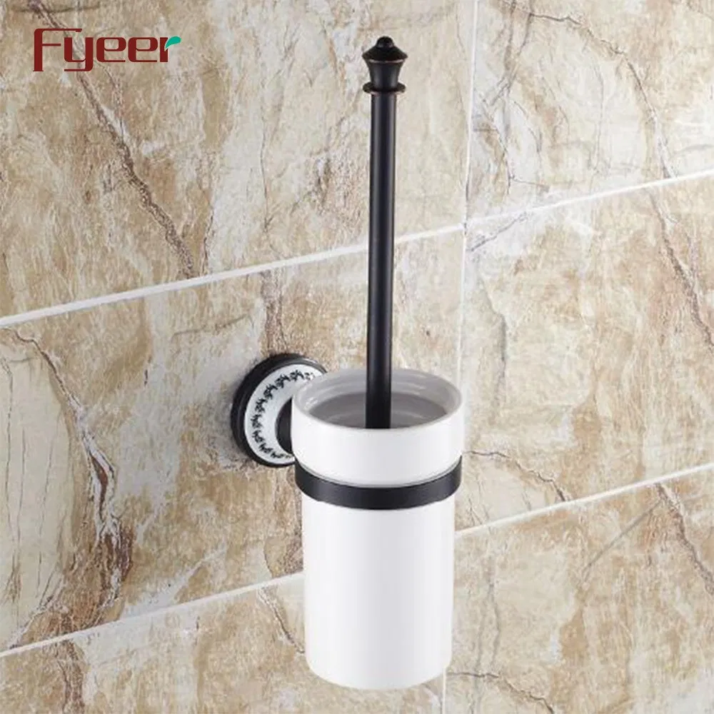 Держатель для туалетного ёршика Fyeer Classic Black