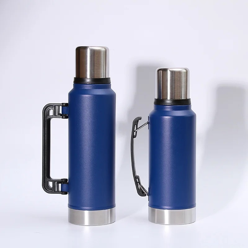 1300ml Stainless Steel Insulated Bottle for Travel with BPA Free Cup Vacuum Thermoses with Handle