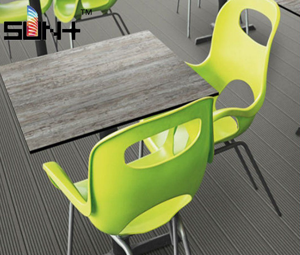 Food Grade Solid Surface Dining Table Top High Pressure Laminate