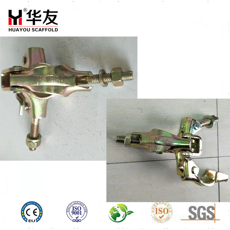 Steel Pipe Fitting Connector Scaffolding Clamp Adapter Hardware Coupling Fastener Coupler