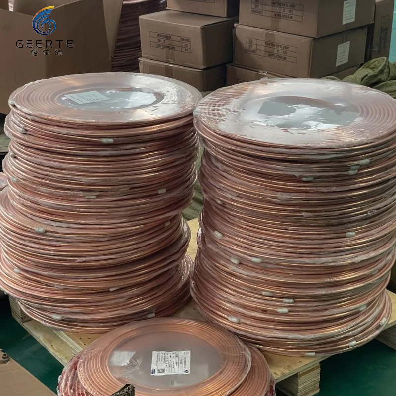 Pancake Coil Made in China Copper Tube Brass Pipe Air Conditioner Part