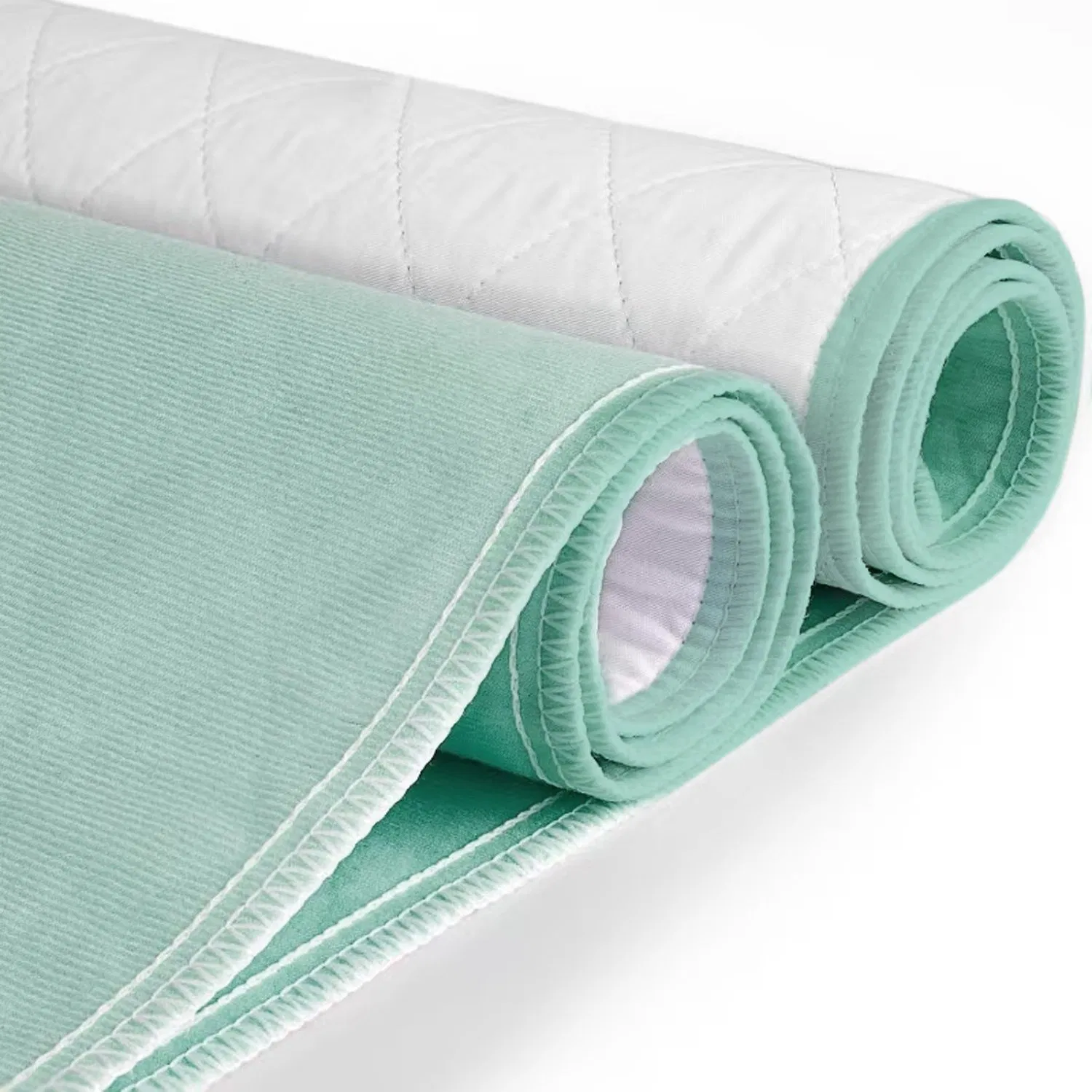 Bed Pads with Tuckable Sides Washable Reusable Incontinence Bed Underpad Mattress Protector