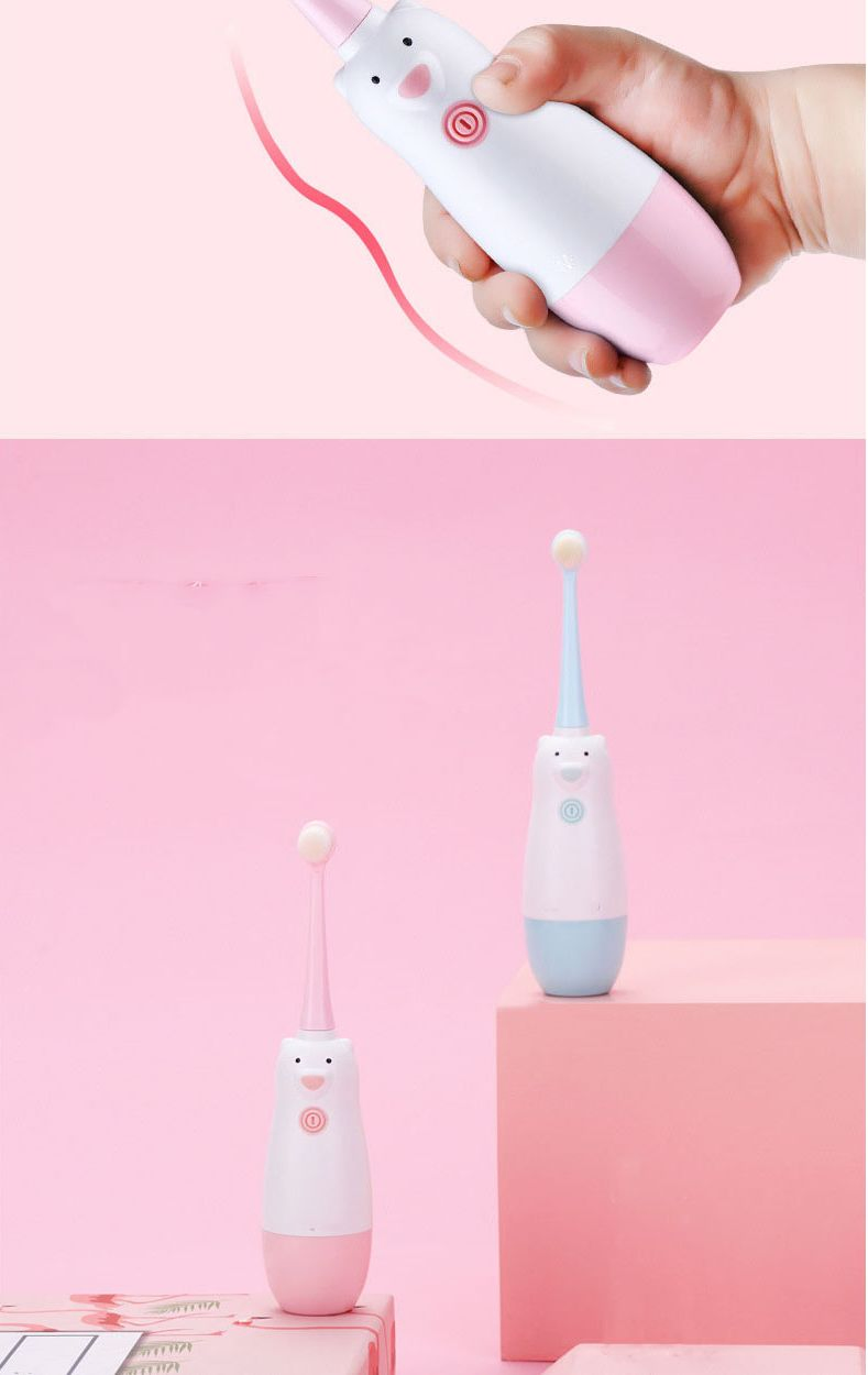 Hot Selling, Childlike, Colorful, Creative, Yellow Children's Electric Toothbrush