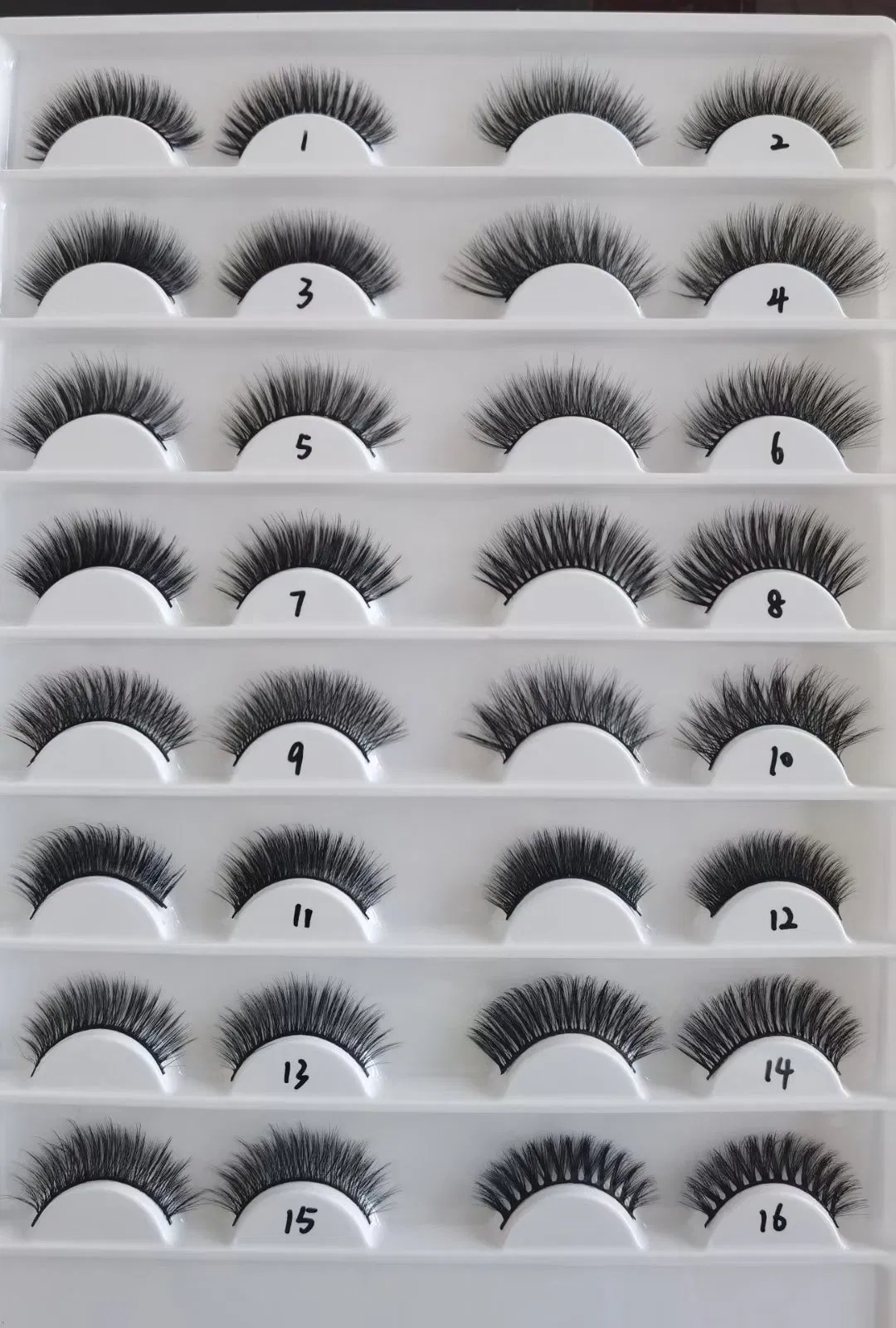 Different Style Faux Mink Eyelashes False Lashes for Daily Makeup