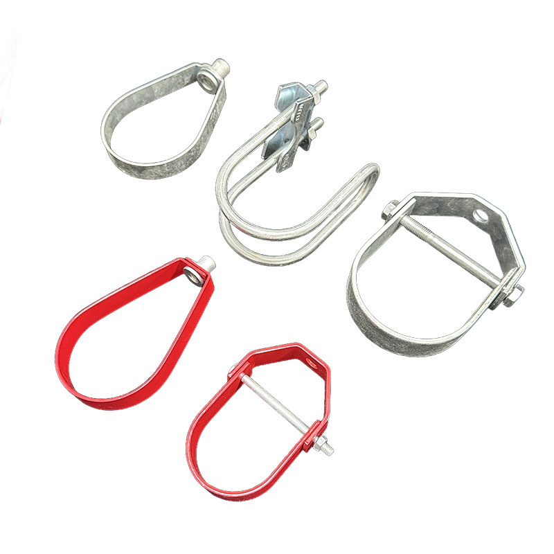 Carbon Steel Pipe Clamp Pear/Horseshoe/U Type/Clevis Forged Construction