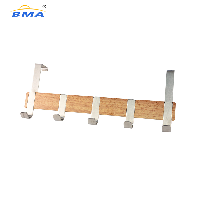 Factory Stainless Steel Door Hook Towel Rack Kitchen Cabinet Cupboard Hanging Rack Hat Clothes Coat Cloth Over The Door Hook