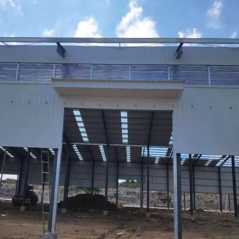 Simple Installation of Steel Structure Building Workshop Factory Building