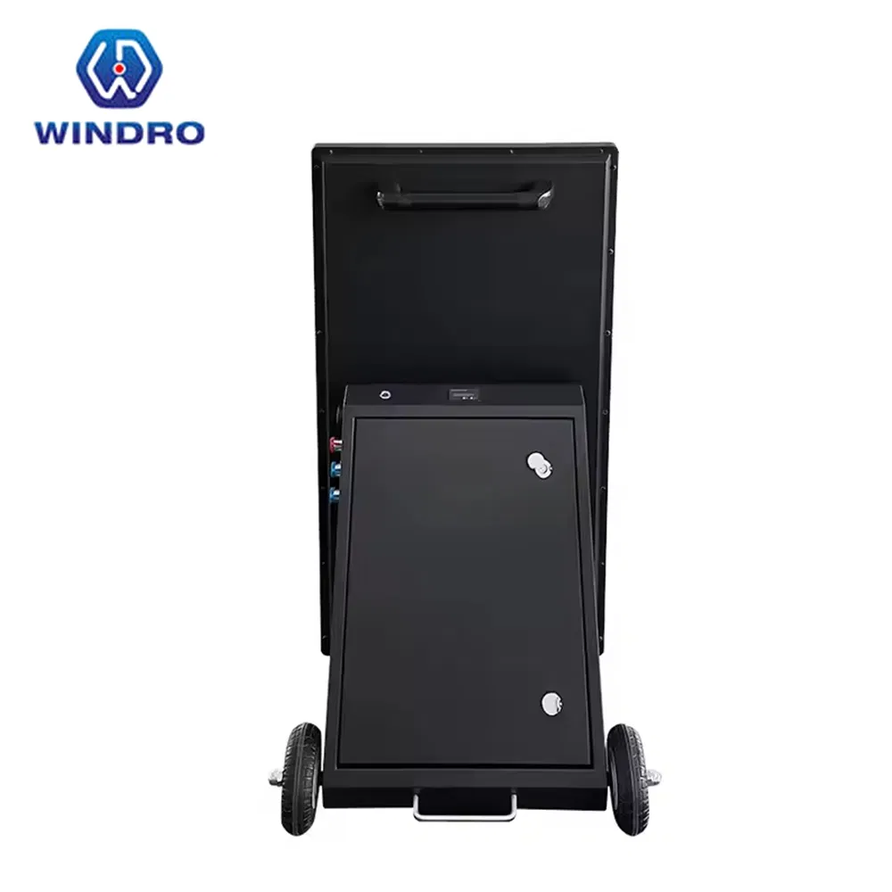 Портативный 43-дюймовый LCD дисплей для рекламы с аккумулятором