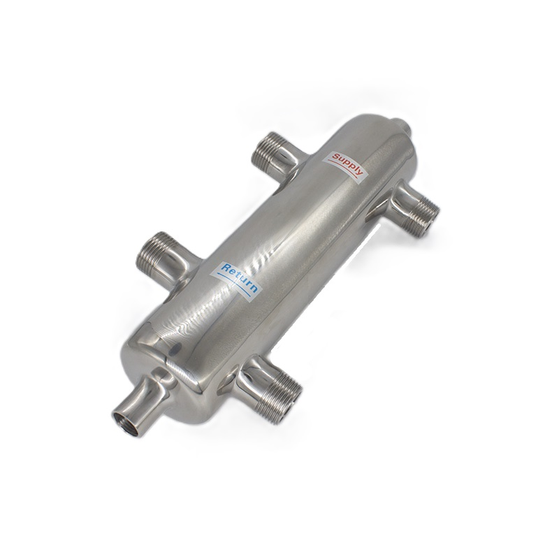 Radiant Stainless Steel Under Floor Heating Water Pressure Hydraulic Separator Coupling Tank