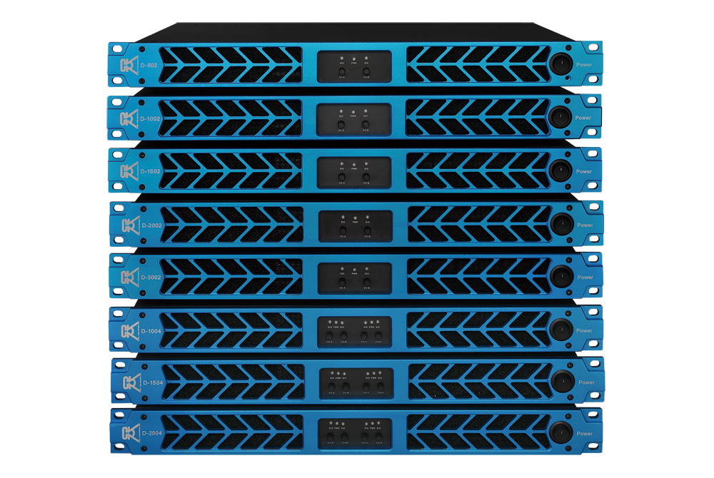 Профессиональный усилитель CVR 4-канальный цифровой