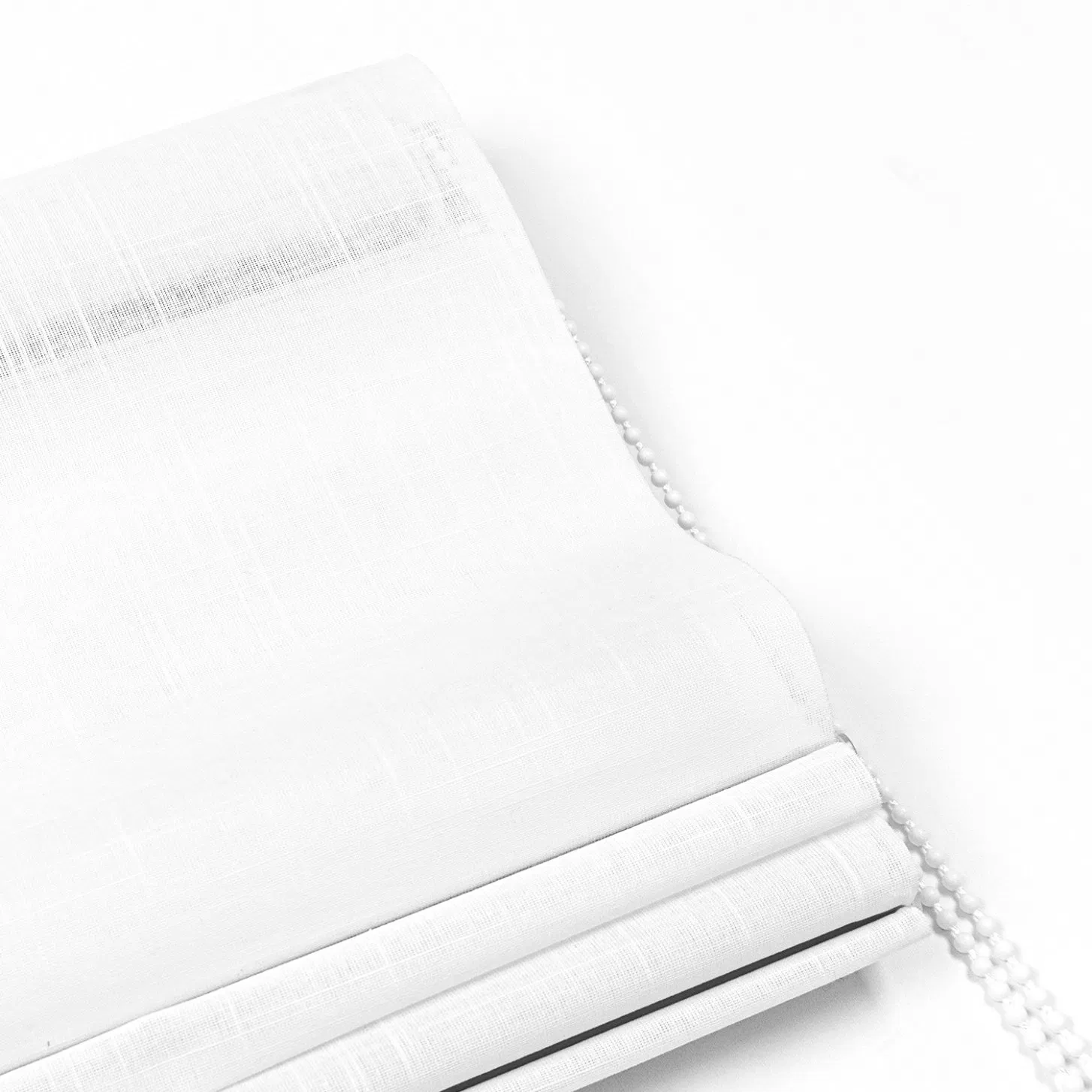 Manufacturer Hot Selling Polyester Light Filtering Fabric Manual Cordless Roman Blinds for Wholesale Windows Curtain