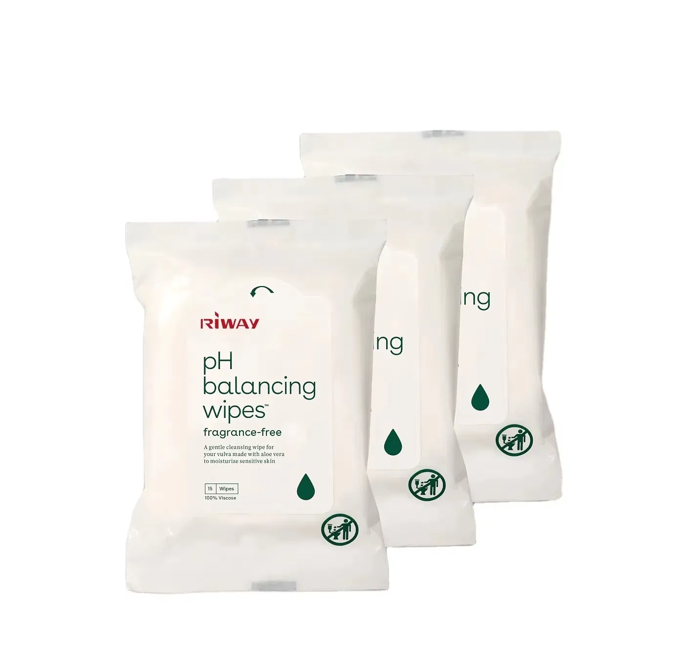 OEM Biodegradable Small&Individual Pack Feminine Intimate Cleaning Wipes pH-Balanced Postpartum Care