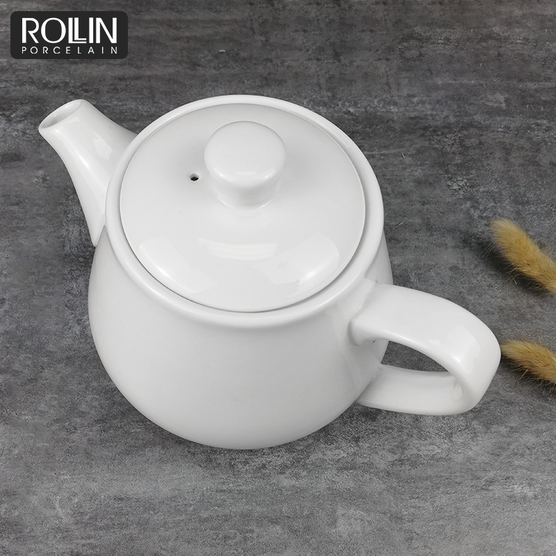 1150 Cc Ceramic Tea Pot for Restaurant