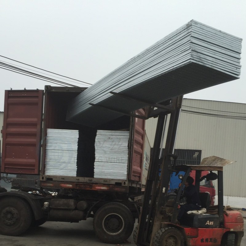 Heavy Zinc Coat Forge Welding Serrated Steel Grating Mild Carbon Steel Materials 1-1/4''x 3/16'' Rectangular Shape Bar Steel Grating for Metal Safety Platforms