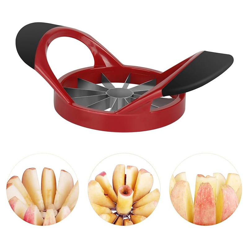 Manufactures Metal Apple Cutter Easy Chef Apple Corer and Wedger Custom Stainless Steel Apple Corer Slicer