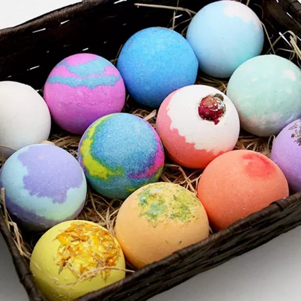 Relaxing SPA Experience Handmade Colorful Bath Bombs Set