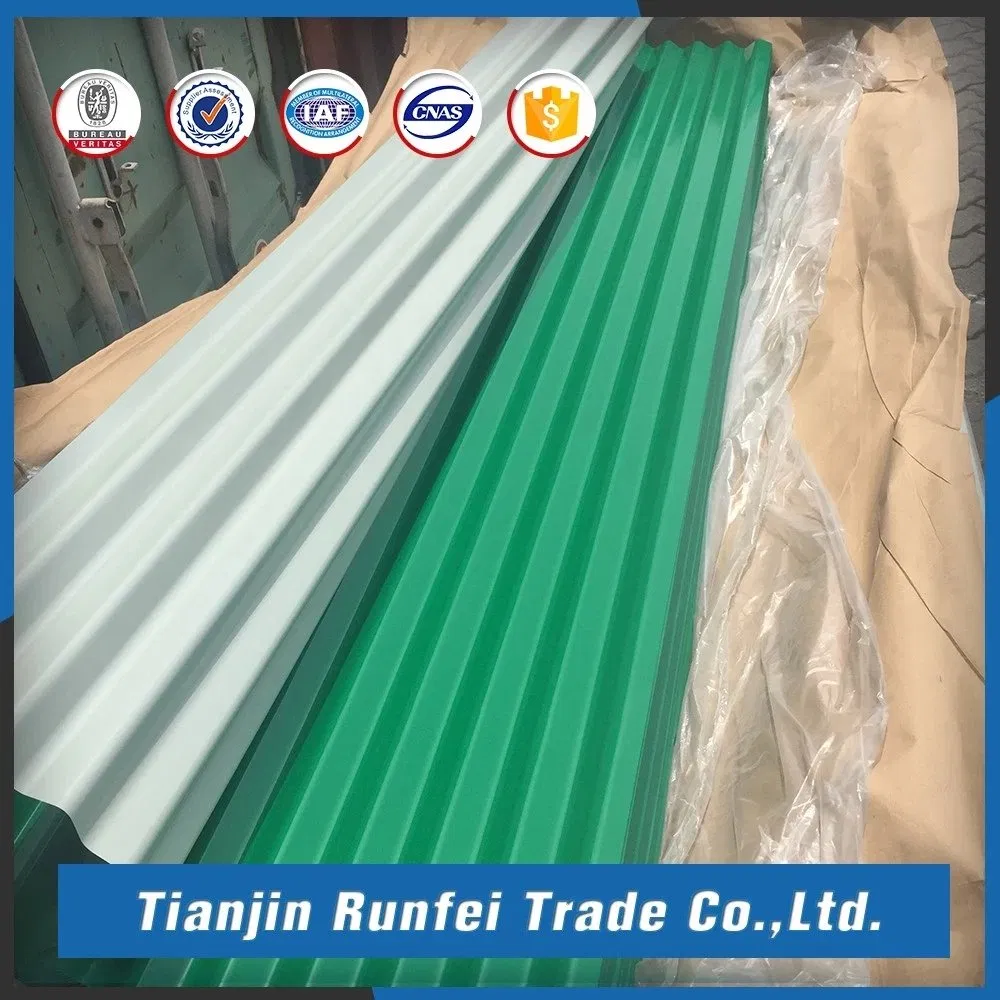 Prime Quality Corrugated Roof Tile PPGI /PPGL for Building Material